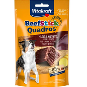 Vitakraft Pasji prigrizek Beef Stick Quadros - Jetra in krompir