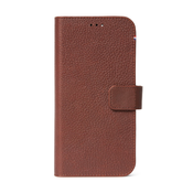 Decoded usnjena denarnica/ovitek za iPhone 12 Pro Max - rjava