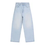 Bershka Kavbojke svetlo modra/svetlo rumena