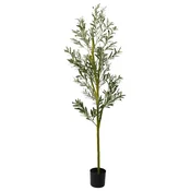 shumee vidaXL Umetno oljčno drevo 800 listov 200 cm zelena