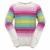 Kids striped sweater nax NAX NORDO creme