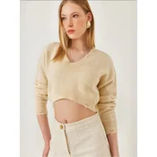 Bianco Lucci Top Strickoberteile bež