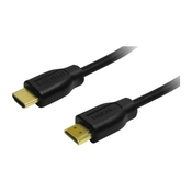 LogiLink LogiLink HDMI Prikljucni kabel [1x Muški konektor HDMI - 1x Muški konektor HDMI] 20 m Crna