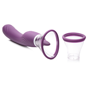 Lickgasm Lickgasm 8X Licking and Sucking Vibrator Purple