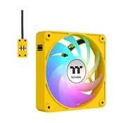 Thermaltake CT140 EX ARGB Sync Bumblebee 140 mm ventilator za ohišje, 3-delni komplet, 1800 RPM, 30,7 dB