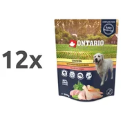 Ontario Dog - piščanec in zelenjava v juhi, 300g 12 x 300 g