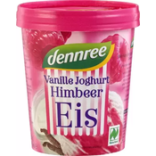 Sladoled jogurt malina BIO Dennree 500ml