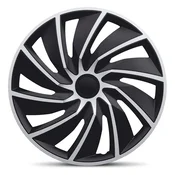 AutoStyle Pokrovi platišč Turbo Silver/Black 16