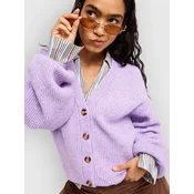 Roxy Deep As The Ocean Cardigan viola