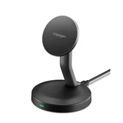 Spigen EF151MS MagSafe polnilec, brezžičen, 15 W, črni (ACH10441)