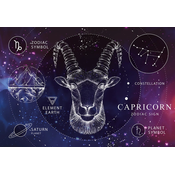 Interdruk - Puzzle Zodiak - Kozorog 250 - 250 kosov