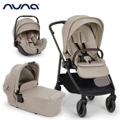 nuna otroški voziček 3v1 swiv™ + lytl™ + arra™ flex chateau