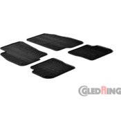 Rubber car mats Fiat Punto Evo 2008-2012