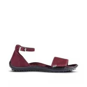 Ženski barefoot sandali LEGUANO JARA bordo - 37