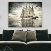 Wallity Dekorativna slika na platnu, 70x100cm, Šarena