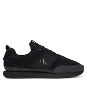 Superge Calvin Klein Retro Runner Sock Laceup Mix HM0HM02305 Črna