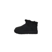 UGG Škornji Ultra Mini Bailey Bow črna