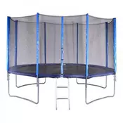 SPARTAN trampolin z mrežo in lestvijo, 366cm
