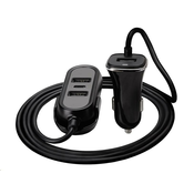 TRACER avto polnilec 12-24V Multicharge 3xUSB 7, 2A PD 18W