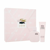 Lacoste Eau de Lacoste L.12.12 Rose darilni set parfumska voda 50 ml + losjon za telo 50 ml za ženske