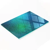 shumee Trpežna in elegantna steklena kuhinjska deska z abstraktnim vzorcem 80x52 cm