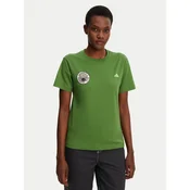 ADIDAS SPORTSWEAR Funkcionalna majica Adidas x FARM Rio svetlo zelena/črna/bela