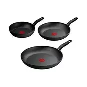 Tefal - 3-delni komplet ponev DARK ESSENTIAL