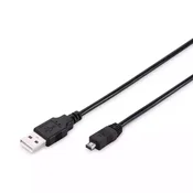 Kabl USB A-B mini 4 Digitus AK-3001