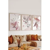 Wallity Dekorativna slika Artsycllct41, 33x48cm, 3 dela