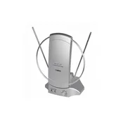 Iskra Antena sobna sa pojacalom, UHF/VHF, srebrna - G2235-06