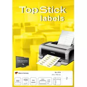 Etikete TOPSTICK 200X297 A4/1 1/100