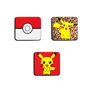 Podmetaci za caše anime Pokemon, 3 komada, Višebojni