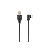GEMBIRD CCB-USB2-AMMDM90-6 dvostranski pravokotni kabel microUSB 1,8 m črn, (5000136462)