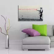 Wallity Dekorativna slika na platnu, 45x70cm, Šarena