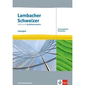 Lambacher Schweizer Mathematik Qualifikationsphase Leistungskurs/Grundkurs. Lösungen Klassen 12/13. Ausgabe Nordrhein-Westfalen