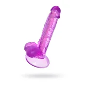 shumee Realistični dildo A-Toys znamke TOYFA Celiam, TPE, vijoličen, 20,5 cm