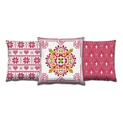 Opviq Set 3 jastuka 43x43cm Šareni