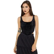 Korzet ženski (top) KILLSTAR - Nightrein - Black - KSRA013478