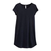 Lindex Spalna srajca temno modra/off-bela
