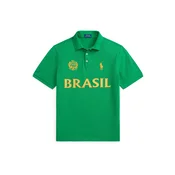 Polo Ralph Lauren Majica temno rumena / zelena
