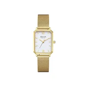 Régler Analogna ura Régler Élégance Mesh Gold - Pearl zlata