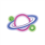 Forever light Neon LED dekoracija PLANET z zatemnitvijo, večbarvna, USB [RTV100447]
