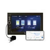 SAL Auto radio, 4 x 45W, 7 LCD Display, BT, USB, microSD - VBX910