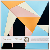 Drvene puzzle Printworks Archimedes 14 elementów