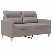 Vidaxl Dvosed taupe 120 cm blago