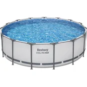 Bestway Frame Pool kompletan set Steel Pro MAX™ O 457 x 122 cm uklj. filter pumpa - 1 kom