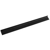 SAPHO CHANEL Elegantna Črna Mat Dekorativna Letvica 662x70x25mm