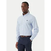 Beverly Hills Polo Club Srajca P-SS26M-BRASS Modra Regular Fit