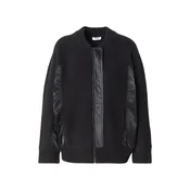 Liu Jo Pletena jopa MAGLIA črna