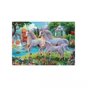 Clementoni Super unicorns at the waterfall – sestavljanka puzzle 180 kosov